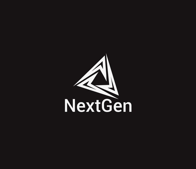 Nextgen 로고 벡터 템플릿 디자인.