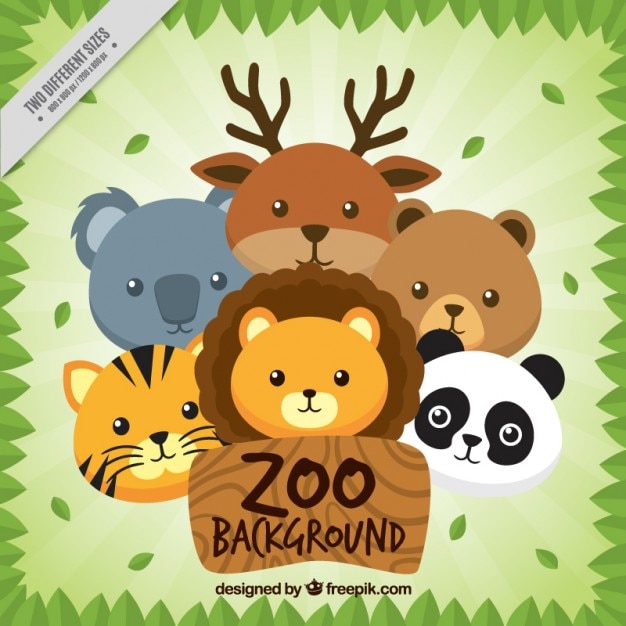 Download Free Nice Animals Zoo Background Svg Dxf Eps Png Best Free Svg Files Download