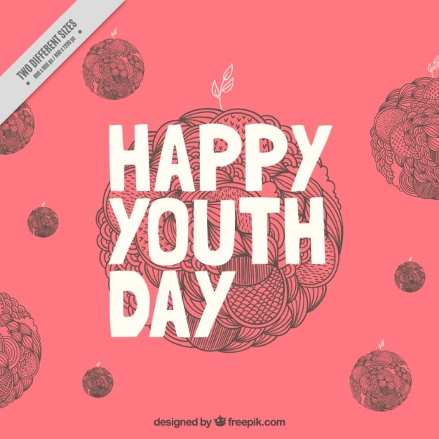 Nice background for youth day