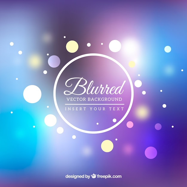 nice blurred background in blue and purple