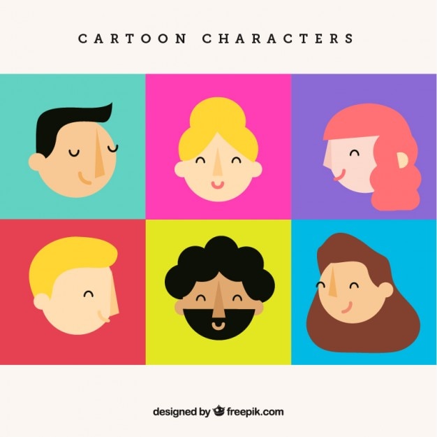 Nice cartoon characters