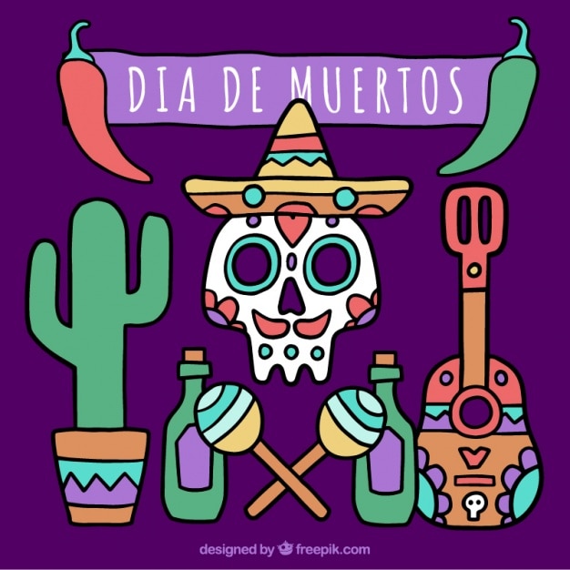 Free vector nice collection for day of the dead