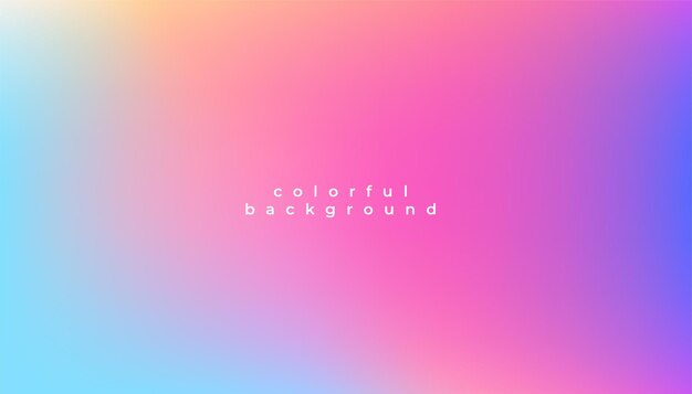 Nice colorful blur background design