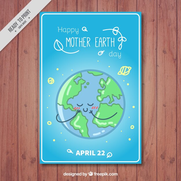 Nice earth day brochure