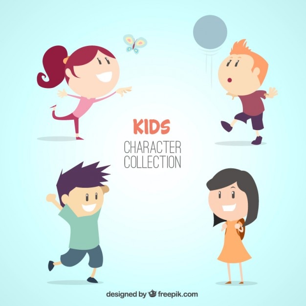 Nice kids character collection