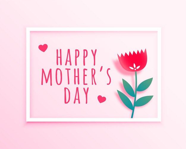 Nice mothers day wishes card background