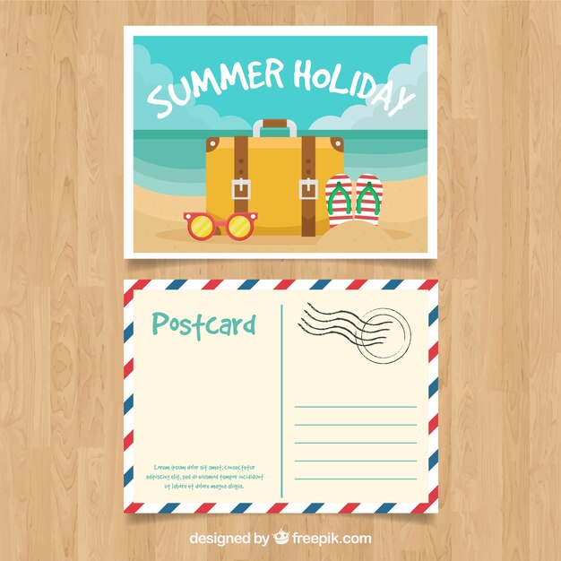 Nice summer postcard