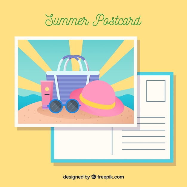 Nice summer postcard