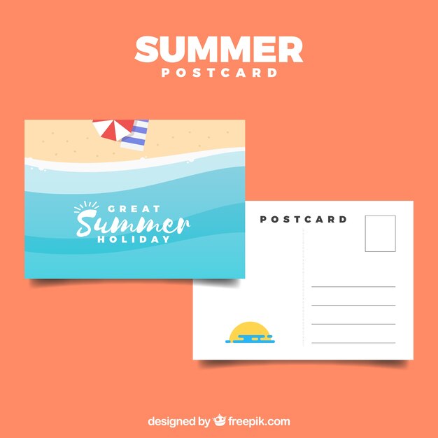 Nice summer postcard