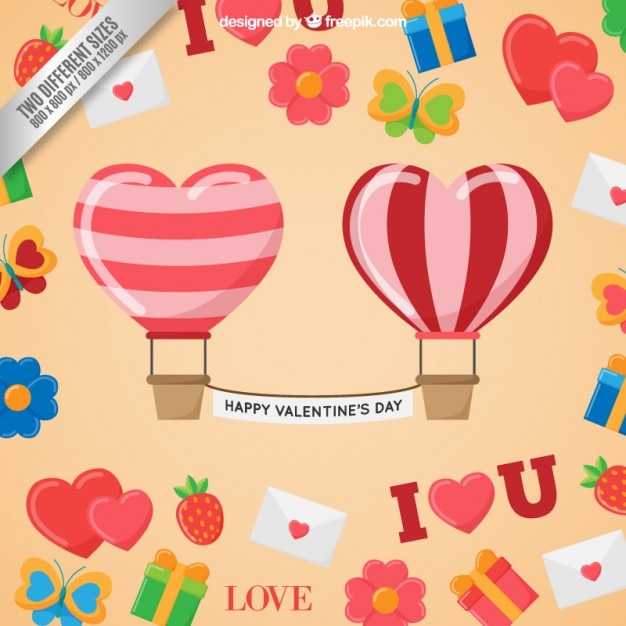 Bella valentines day background