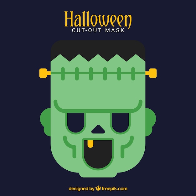 Free vector nice zombie mask