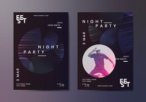 night club party ad