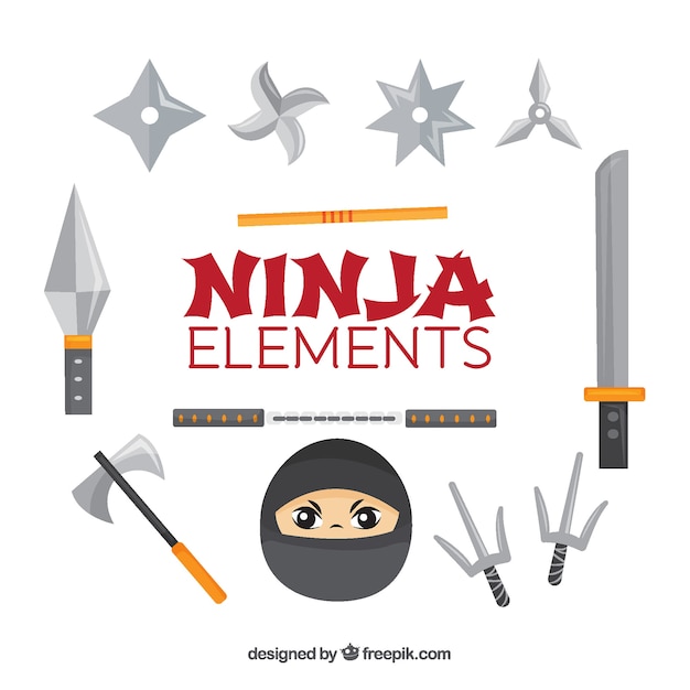 Ninja elements collection