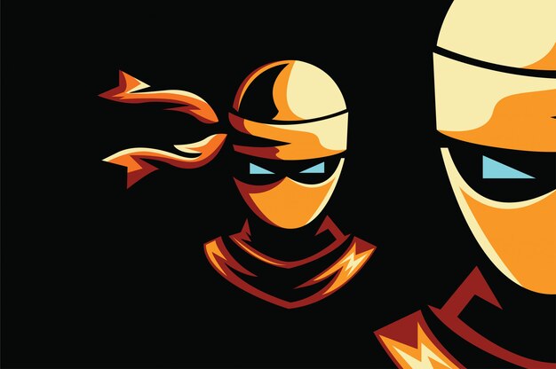 Download Cartoon ninja vector Vector | Free Download