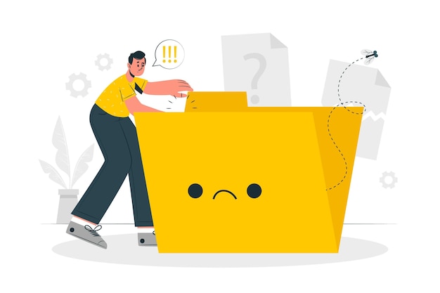 no data concept illustration