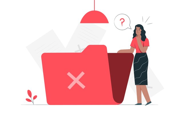 no data concept illustration