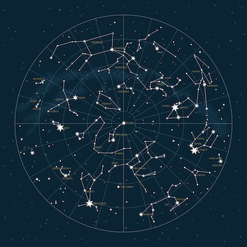North Star Constellation Map Map Constellations Images | Free Vectors, Stock Photos & Psd