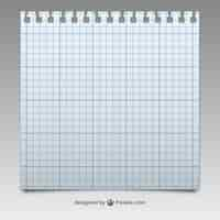 Free vector notebook page texture