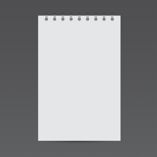 Notepad mockup