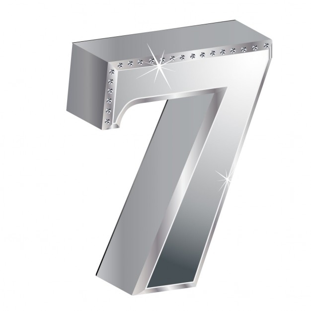 Glamorous numero di diamante 7