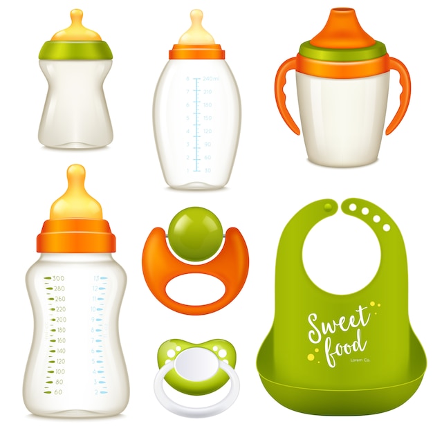 Nurser Baby Bottles Collection