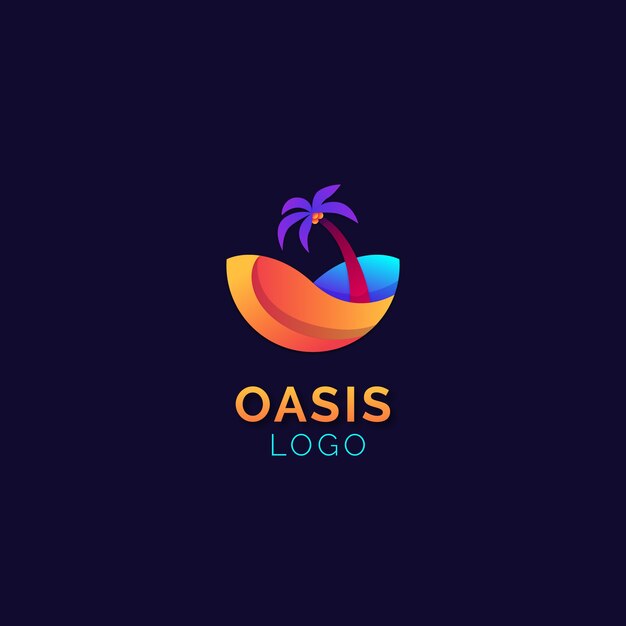 Oasis logo template