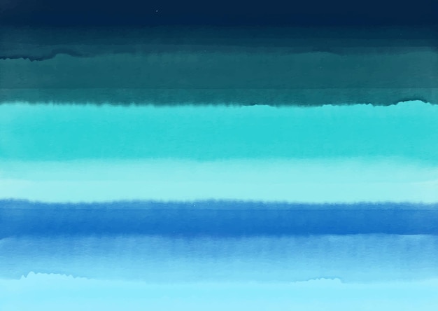 Океанский тематический абстрактный ручной росписью акварельный фон