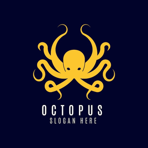 Octopus logo style