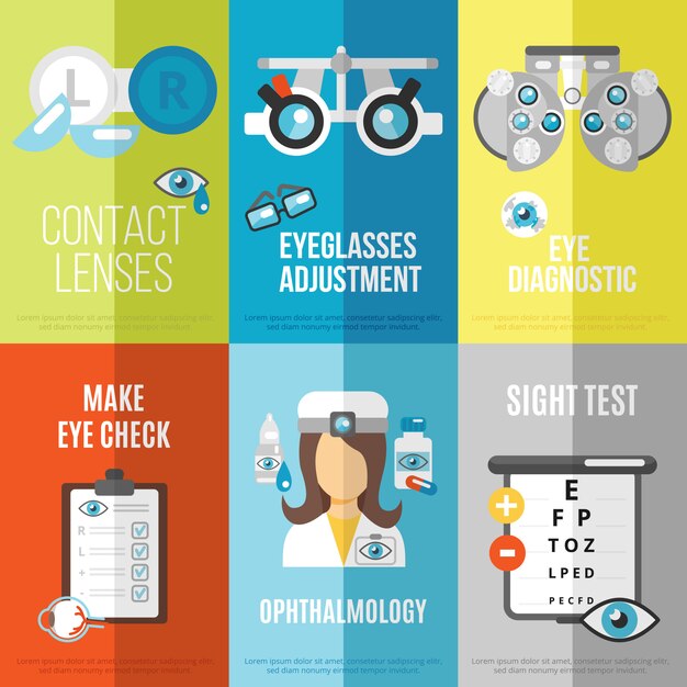 oculist mini poster set