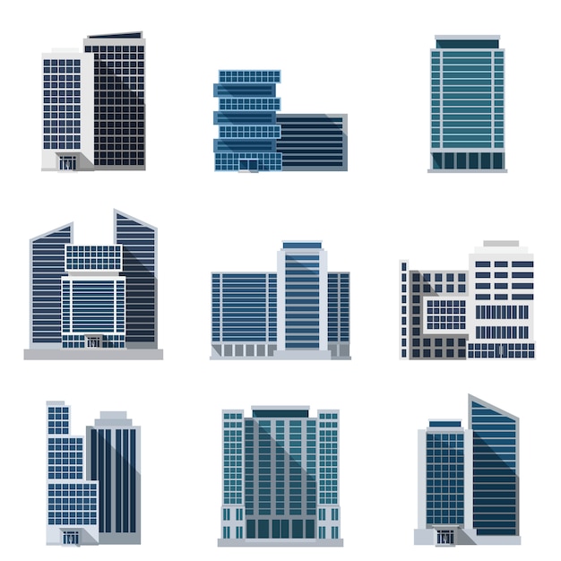 Office Buildings Set