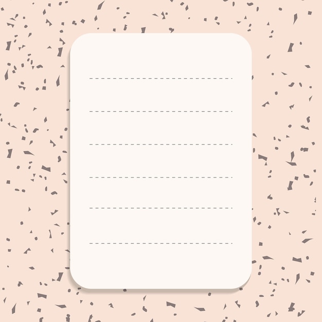 Free vector office notepaper  stationery graphic