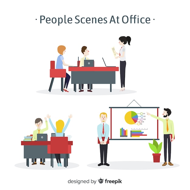 Office scene pack