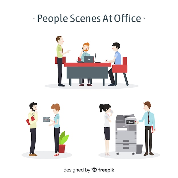 Office scene pack