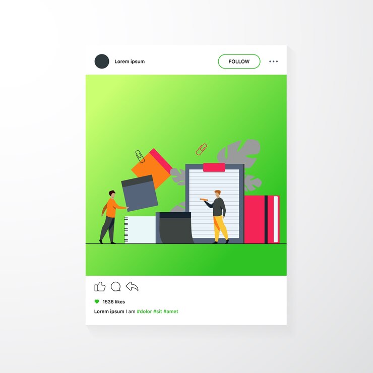 Free Vector office workers taking notes. men sticking paper memos, writing in notepad with pencil, making checklist. vector illustration for school supply, stationery, documents concept