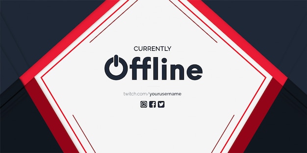 Offline twitch banner