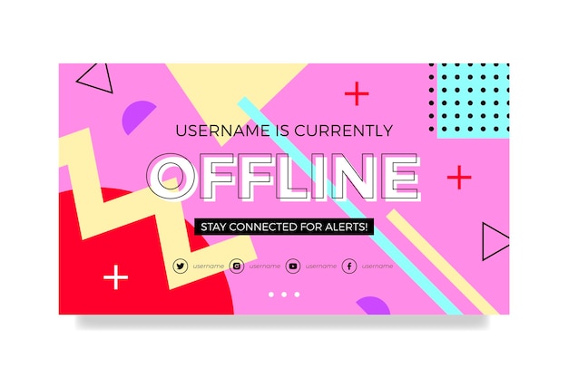 Offline twitch banner