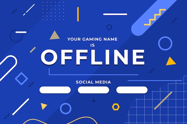 Offline twitch banner