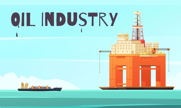 Offshore Platform Industrial Composition