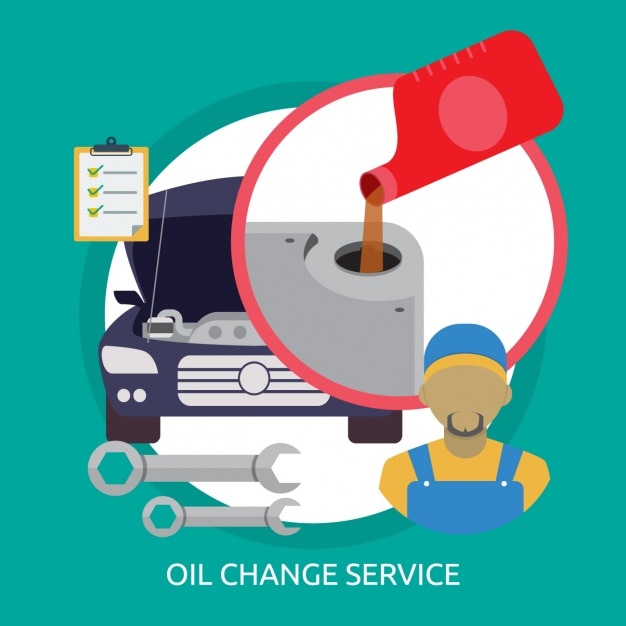 Oil change service design