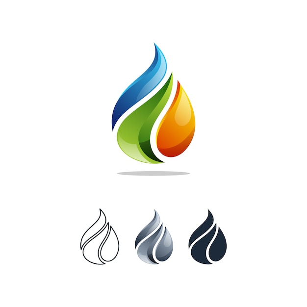 Download Free Oil Gas Logo Premium Vector Use our free logo maker to create a logo and build your brand. Put your logo on business cards, promotional products, or your website for brand visibility.