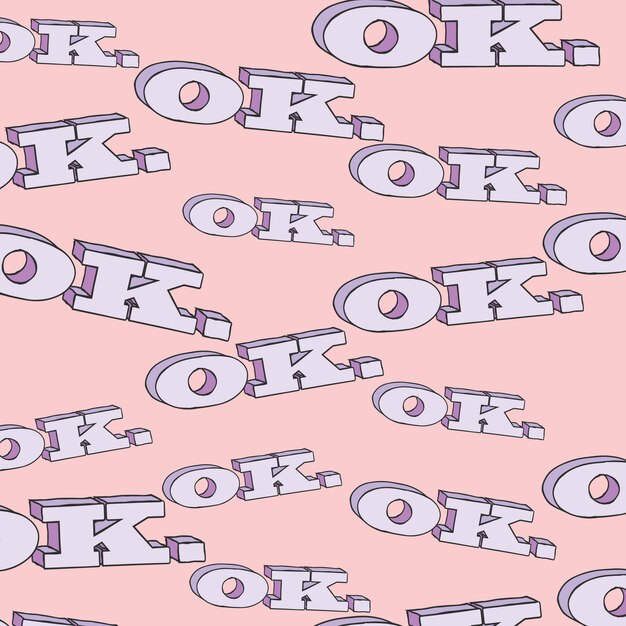 Ok pattern background