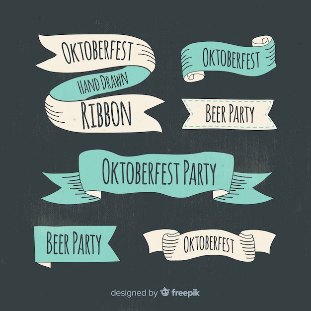 Free vector oktoberfest background