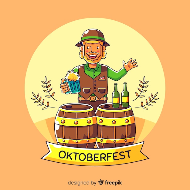 Sfondo dell'oktoberfest