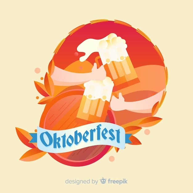 Sfondo dell'oktoberfest