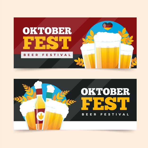 oktoberfest banner template