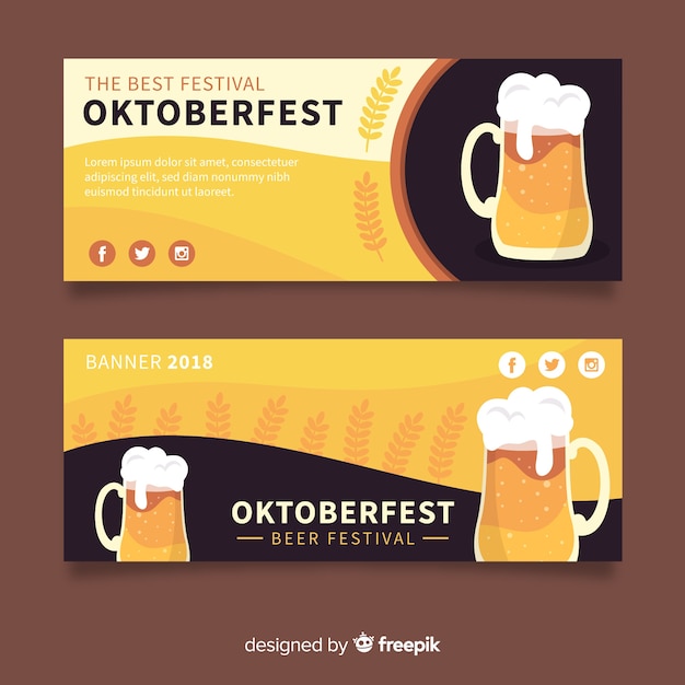 Oktoberfest banners