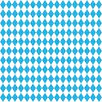 Free vector oktoberfest blue seamless rhombus background vector illustration