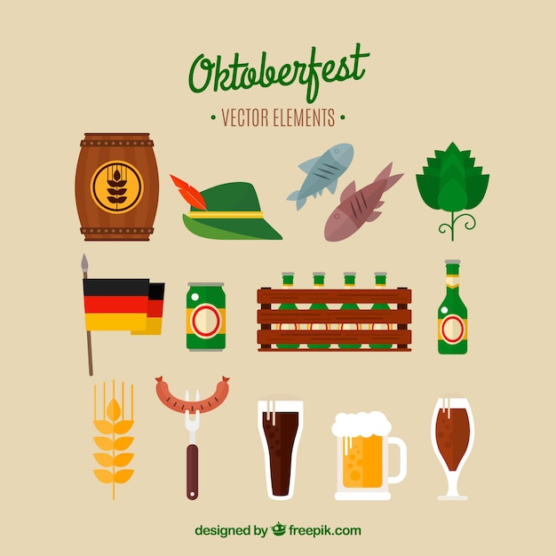 Oktoberfest, flat elements