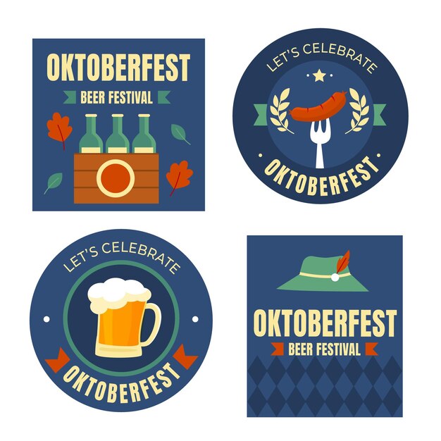 Oktoberfest labels collection