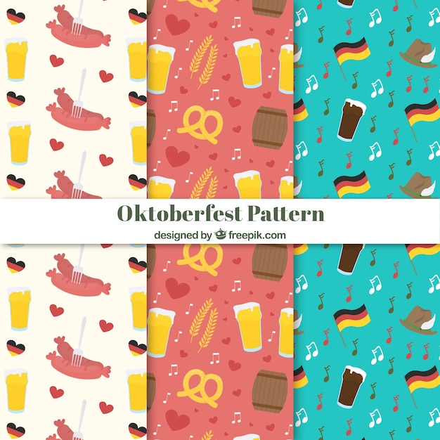 Oktoberfest pattern collection